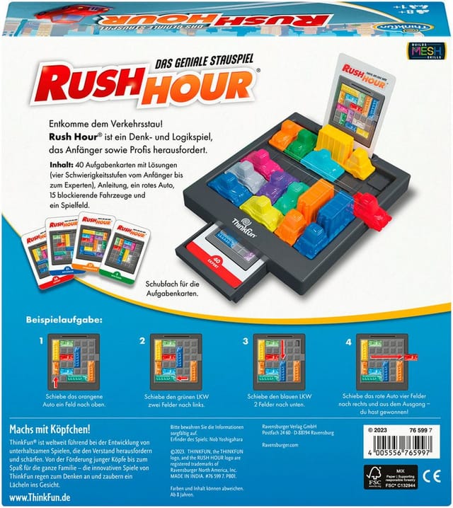 Rush Hour 2024, Denkspiel
