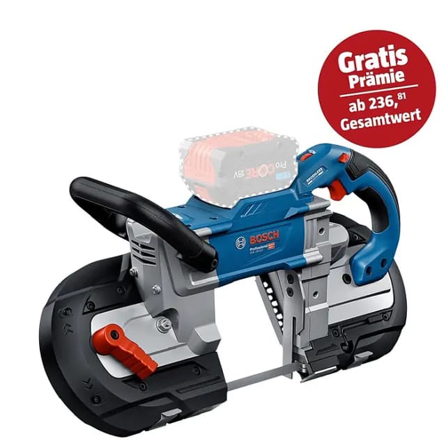 Akku-Bandsäge GCB 18V-127 Professional solo, 18Volt