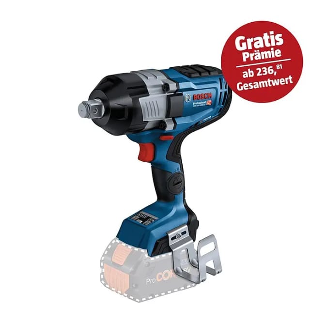 PRO Akku-Schlagschrauber BITURBO GDS 18V-1600 HC Professional solo, 18Volt