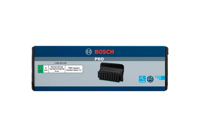 PRO Impact Steckschlüsseleinsatz-Set 1/2", 9-teilig