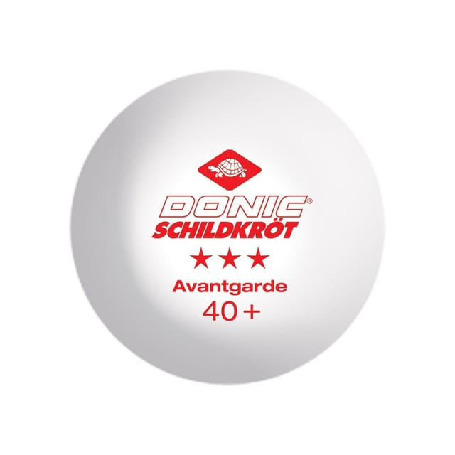 Schildkört Exklusive 3-sterne Poly 40+ Tischtennisbälle 6 Stück.