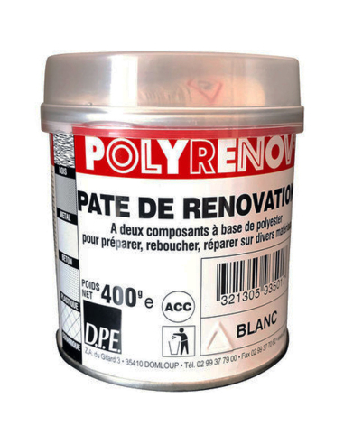 Renovierungspaste Dpe Polyrenov 400g Schnelltrocknend Schrumpffrei