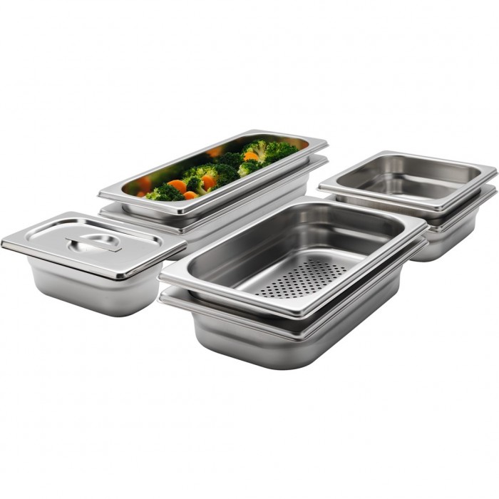 Deluxe-dampfset Of 4 Doppelschalen, Edelstahl, Silber - Electrolux