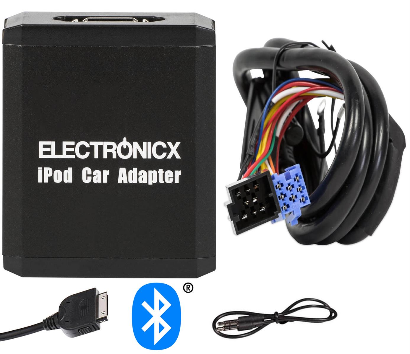 Adaptador Aux Bluetooth Iphone Ipod Ipad Vw Seat 8 Pinos