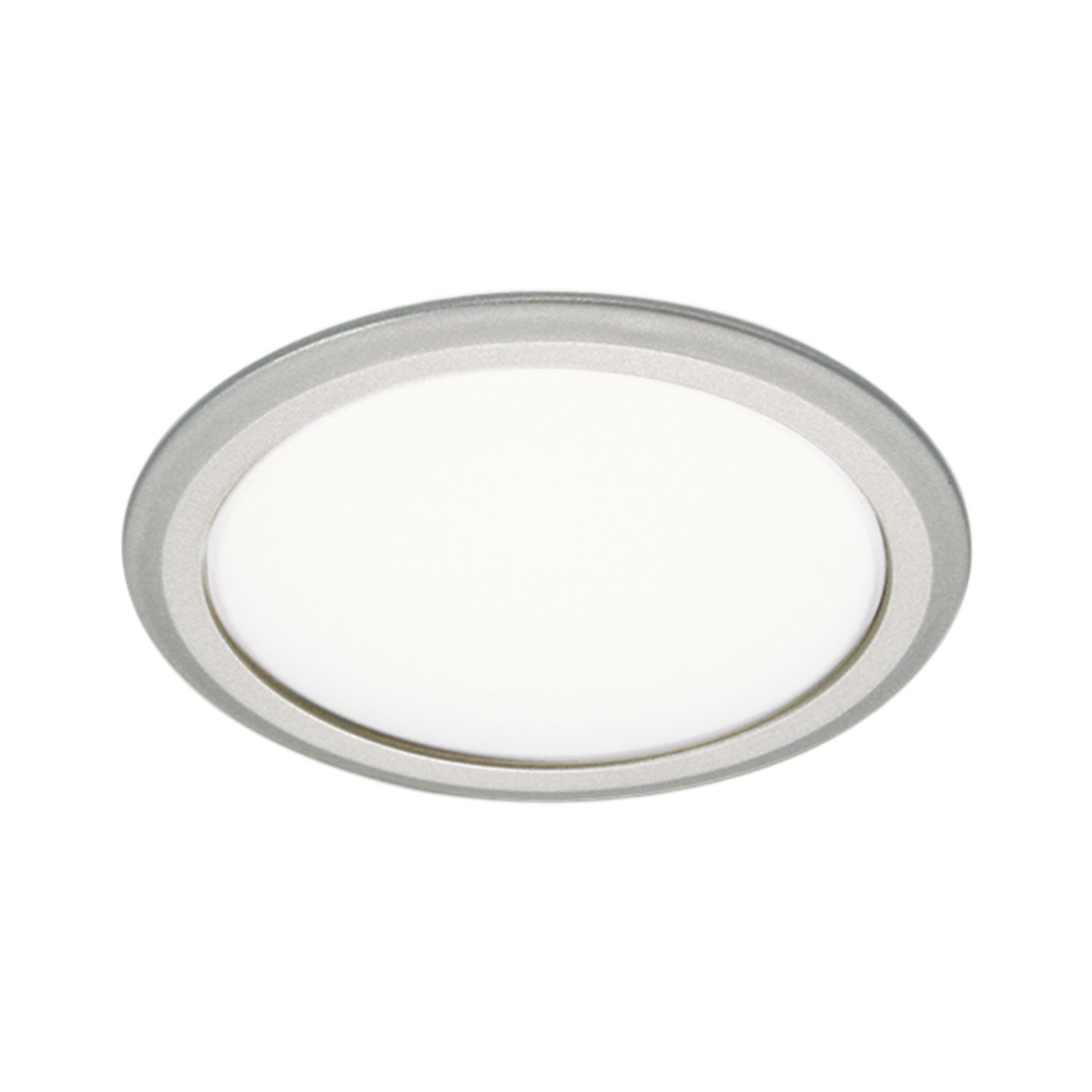 Elektra - Led Einbauleuchte (flächenlicht) Led-spots Ø 62 Mm Neutralweiß Silber