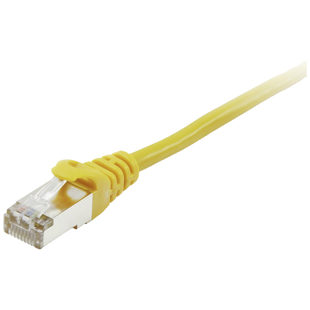 Equip - 605561 Rj45 Netzwerkkabel, Patchkabel Cat 6 S/ftp 2.00 M Gelb Vergoldete Steckkontakte 1 St.