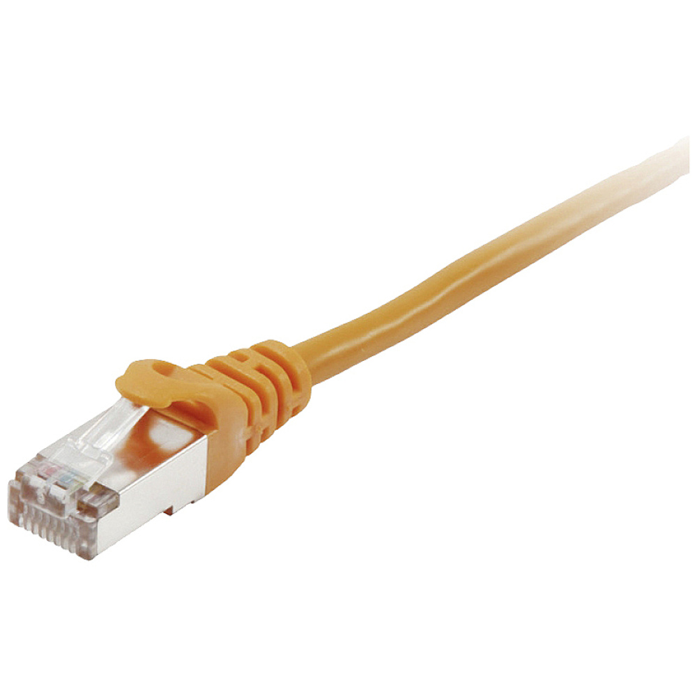 Equip - 605577 Rj45 Netzwerkkabel, Patchkabel Cat 6 S/ftp 0.50 M Orange Vergoldete Steckkontakte 1 St.