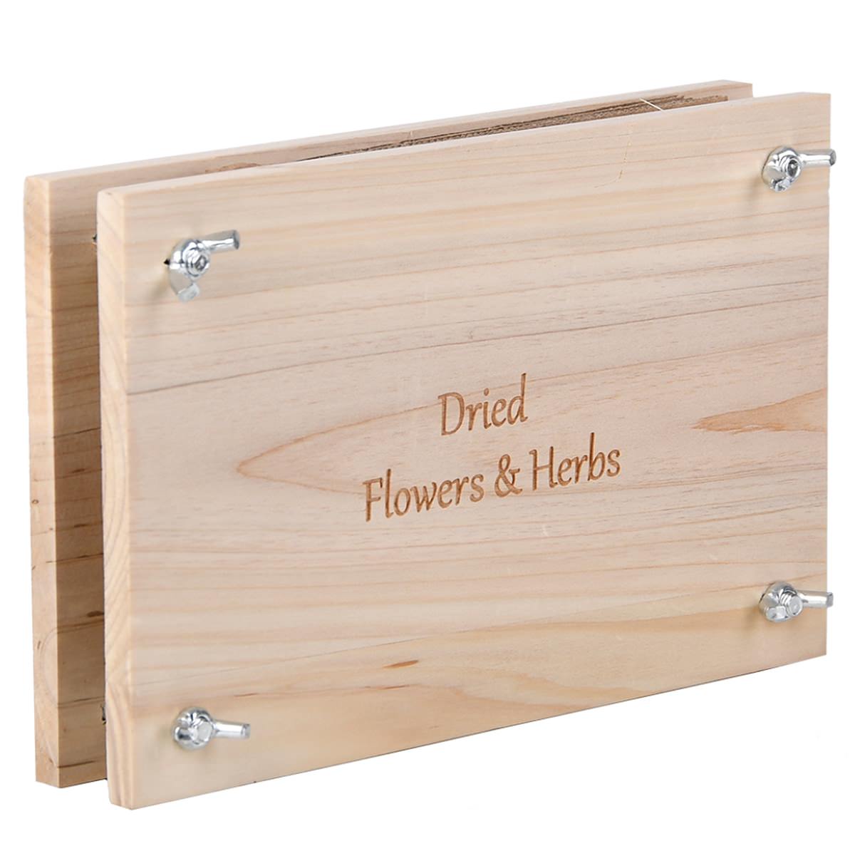 Esschert Design Blumen-und Kräuterpresse - 100 % Fsc® Kiefernholz