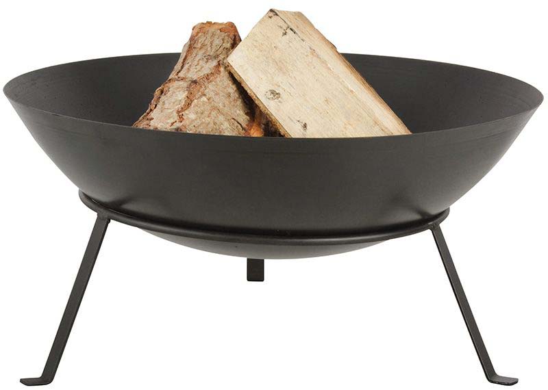 Feuerschale Stahl Mit Dreibein, Ø 50 Cm