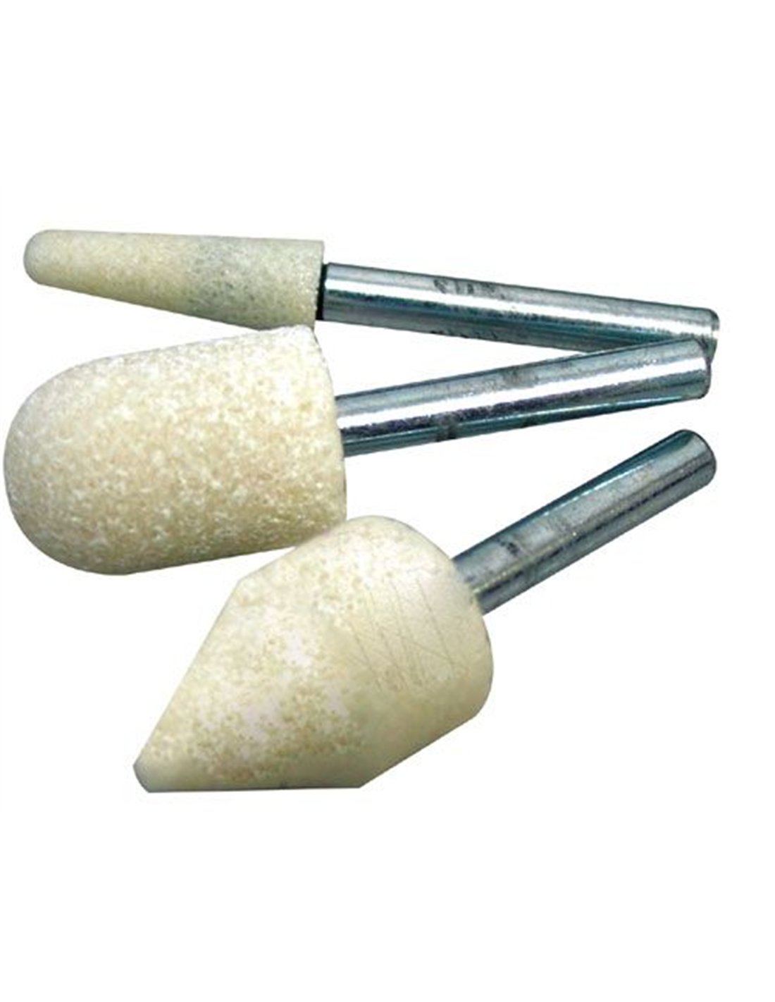 Faiot Profilschleifscheibe Aus Weißem Korund Ø 6 Mm, 10x30 Mm, Faiot Figur 16.