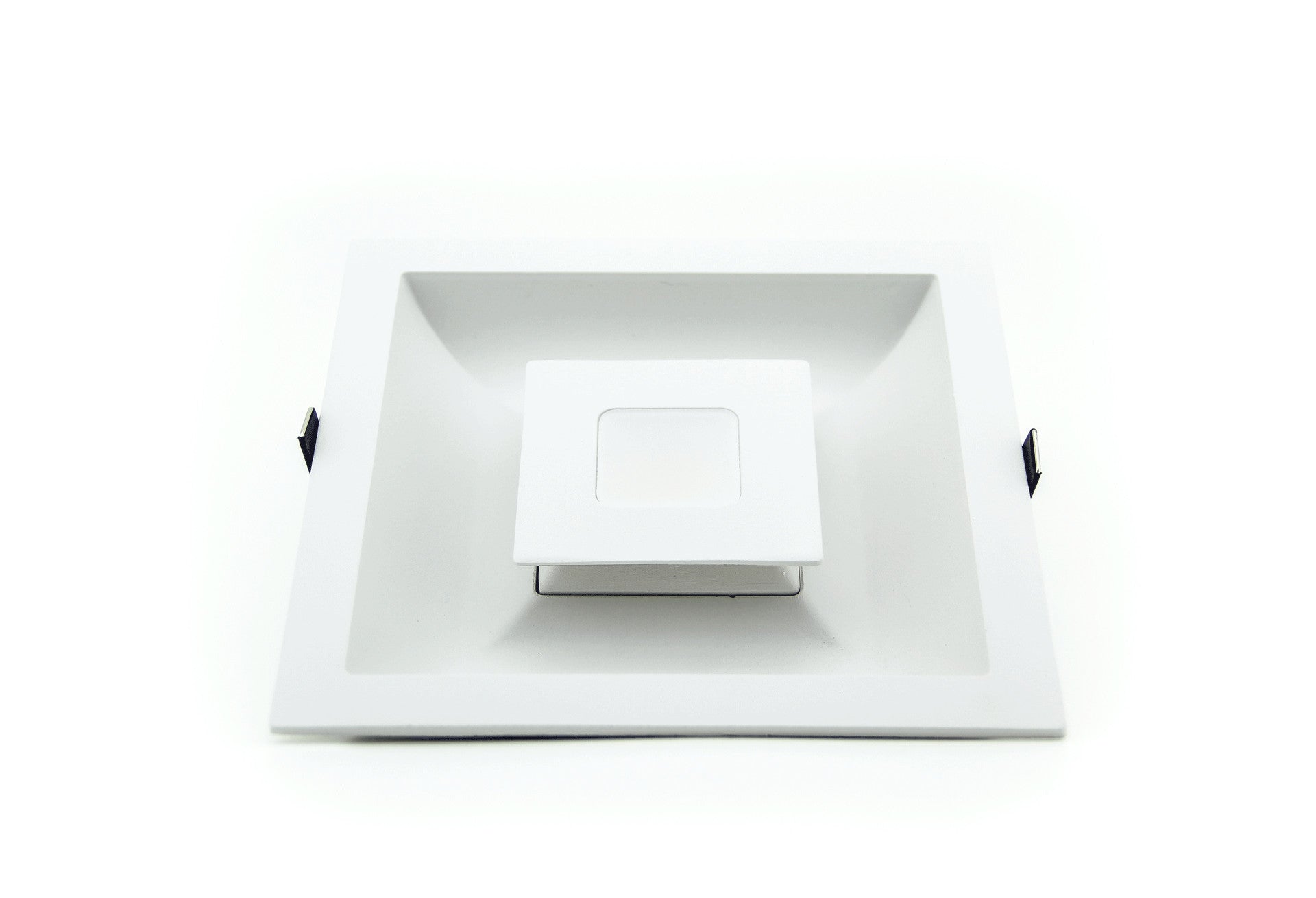 Quadratische Led-einbauleuchte Mit 3 Schaltern, 7 W + 6 W
