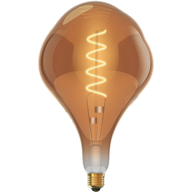 Glühbirne E27 (dick) Classic Decoled Dimmbar D200 4w 1800k 300lm Amber-a+