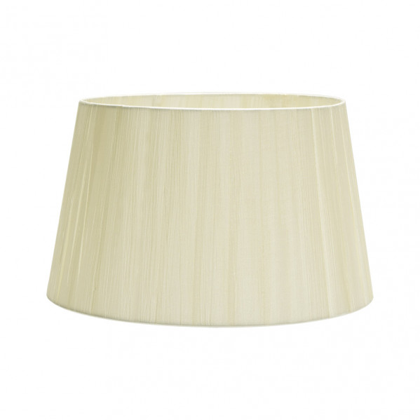 Fabrilamp - 157514515 Laura Lampenschirm E27 Beige 45dx35dx30h Offen Konisch