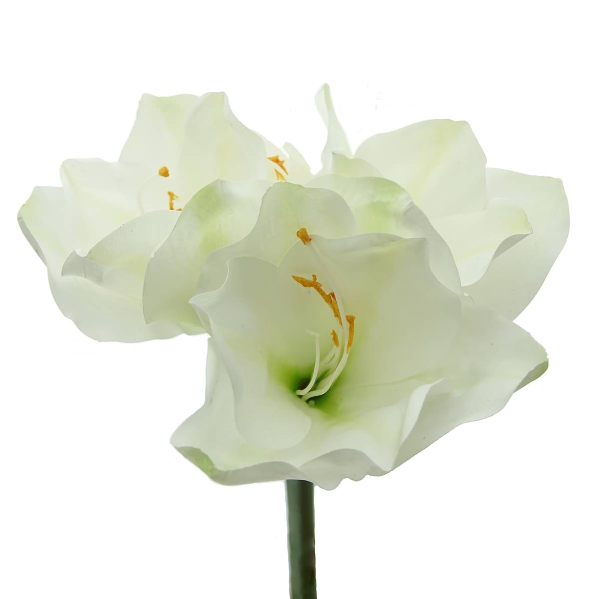 Prächtige Amaryllis Weiß - Stiellänge 56 Cm - Kunstblumen