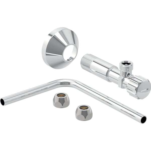 Geberit 243743211 Wasseranschlussset Seitlich 3/8
