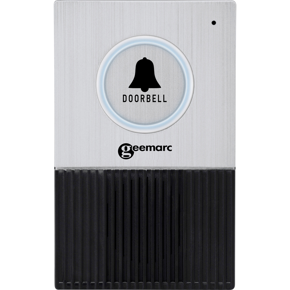 Schellenring Ring Geemarc Doorbell 595 Ule Wasserdicht Ip44 Reichweite 300m