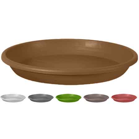 Unterschale 'zylinder' Ø 19 Cm (topf Ø 25) - Grün