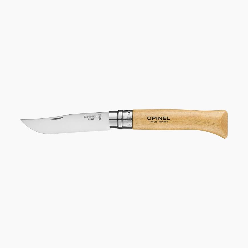 Opinel Messer Nr. 10 Inox Klinge Mit Sicherheitsring - 123100