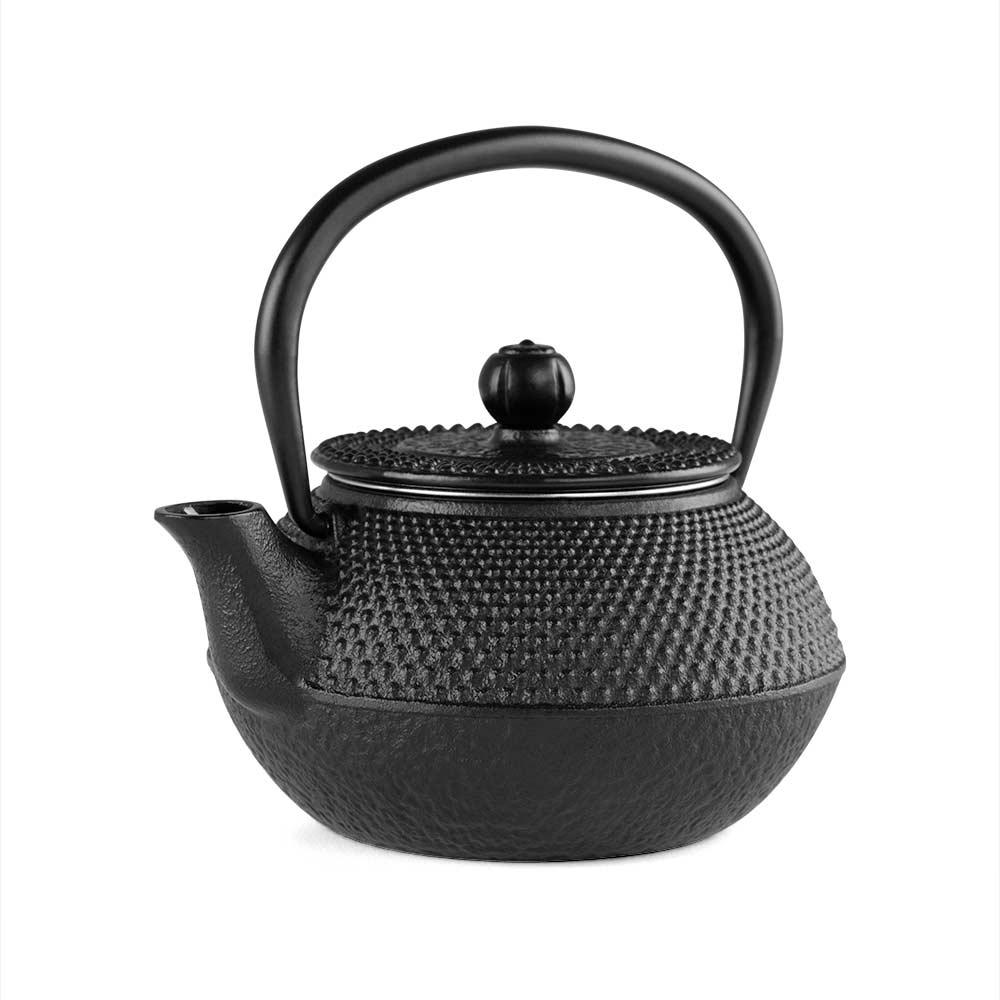 Orbegozo - Tth-500 Teekanne Tetsubin Gusseisen - Traditionelles Japanisches Design - Fassungsvermögen 500ml - Emailliertes Innenleben - Filter De Edelstahl - Geeignet Für Alle Arten De Von Bränden