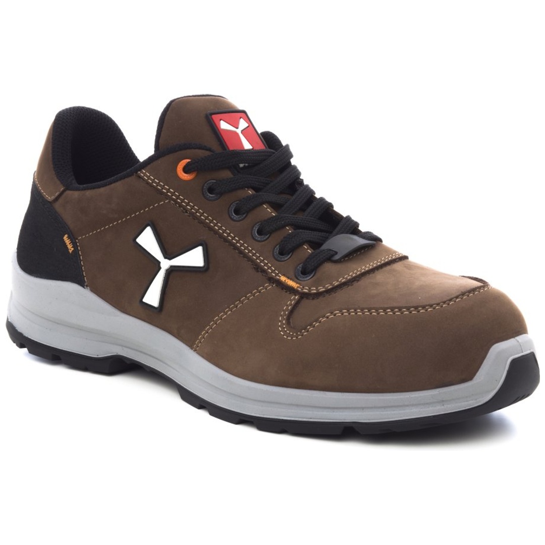Sicherheitshalbschuh Get Force Low 1467-0414-s1100 S3 Esd Src Dguv Gr. 46 Schokolade - Payper