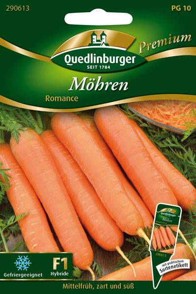 Quedlinburger Möhre Romance - Gemüsesamen