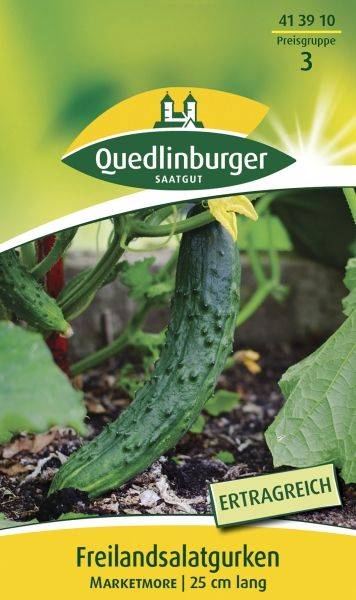 Quedlinburger Freilandsalatgurken Marketmore - Gemüsesamen