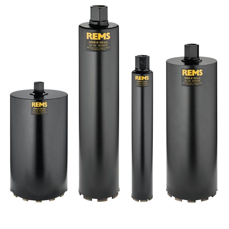 Rems Diamant-kernbohrkrone Udkb 127 X 420 Mm / Nass + Trocken / Unc 1 1/4