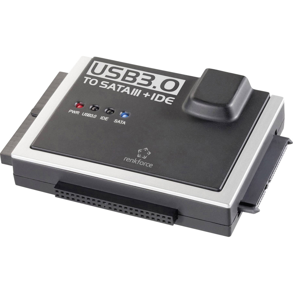Renkforce Festplatten Adapter [1x Usb 3.2 Gen 1 Stecker A (usb 3.0) - 1x Ide-buchse 40pol., Ide-buch
