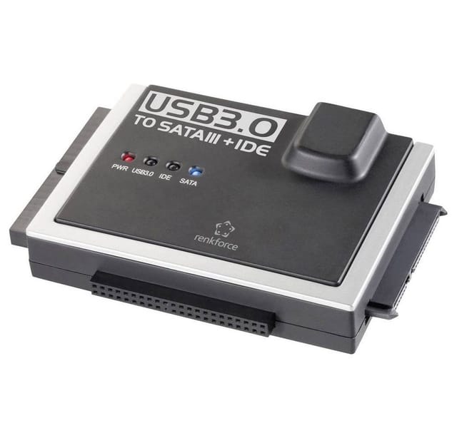 Renkforce Festplatten Adapter [1x Usb 3.2 Gen 1 Stecker A (usb 3.0) - 1x Ide-buchse 40pol., Ide-buch