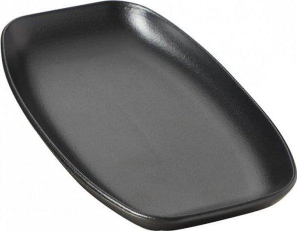 Revol Club Rechteckige Schwarze Platte 24 X 12,5 Cm