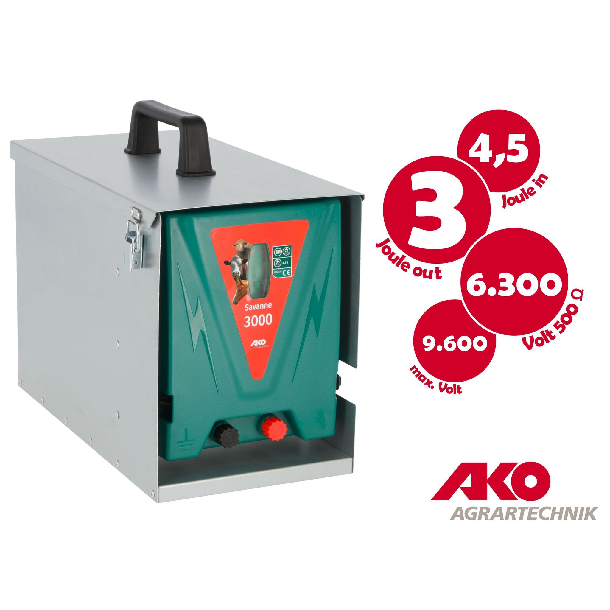 Elektrozaungerät Savanne 3000 Savanne 3000 Ako 372754