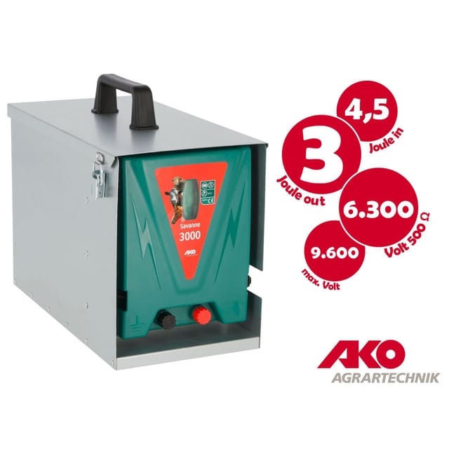 Elektrozaungerät Savanne 3000 Savanne 3000 Ako 372754