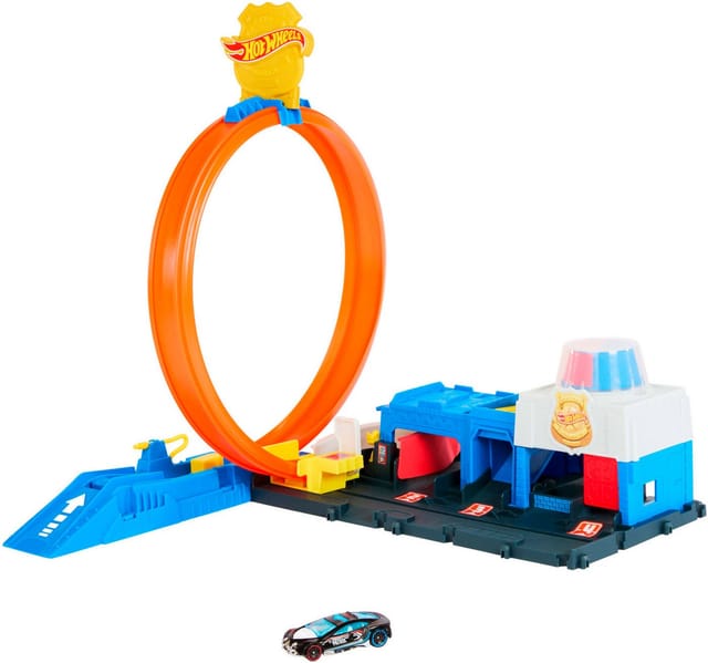 Hot Wheels City Super Polizeistation, Spielgebäude