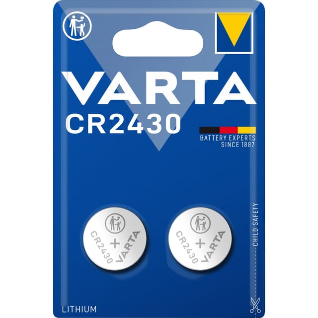 Lithium Coin Knopfzelle CR2430, Batterie