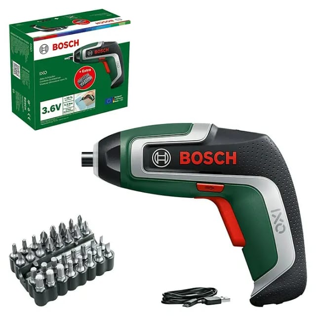 Akkuschrauber IXO 7 Bit-Set 3,6Volt