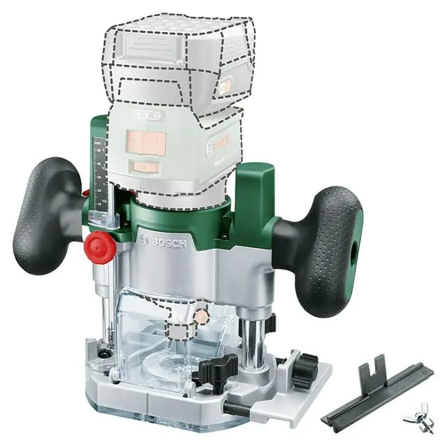 Oberfräsen-Taucheinheit für AdvancedTrimRouter 18V-8, Führung