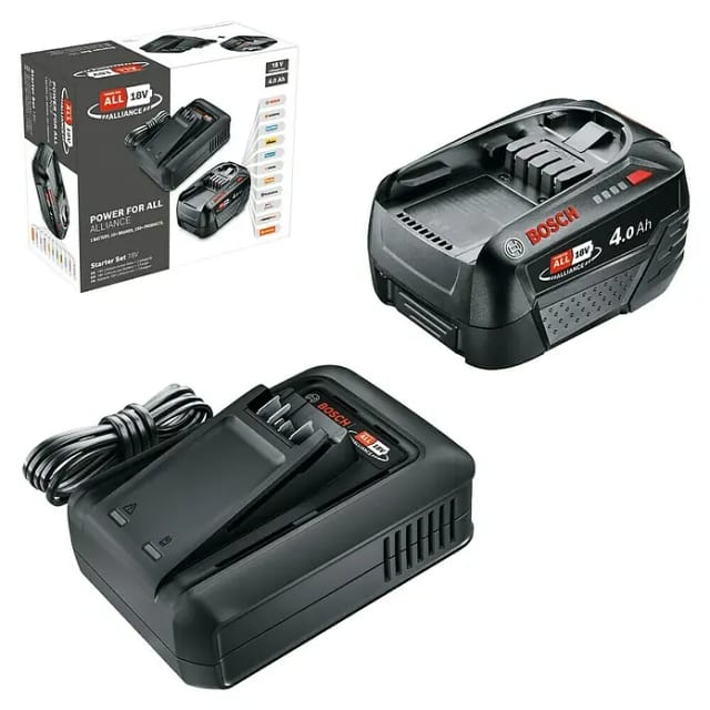 Akku Starter-Set 18V 1x 4,0Ah + Schnellladegerät AL 18V-44