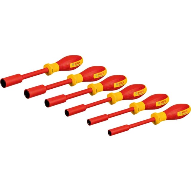 VDE Steckschlüssel-Set Professional, Sechskant 7-14mm