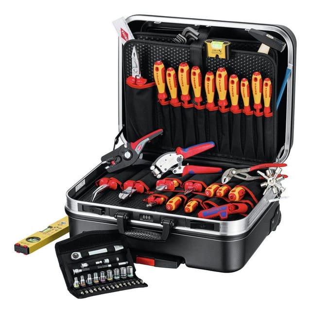 Werkzeugkoffer "BIG Basic Move" ElektroPlus, 68-teilig, Werkzeug-Set