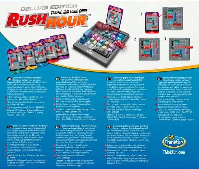 Rush Hour Deluxe, Denkspiel