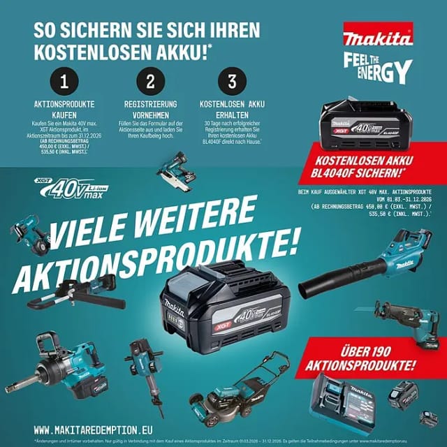 Akku-Erdbohrer DG002GZ XGT, 40Volt