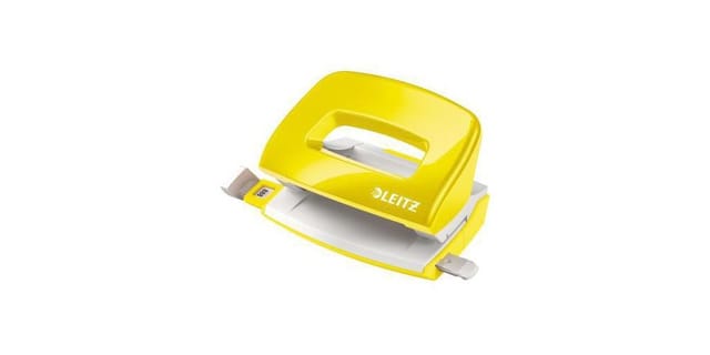 Locher Nexxt Wow Mini 5060 8cm 10 Bl. (80 G/m²) Mit Anschlagschiene Gelb