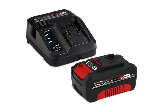 Power X-Change Akku-Rasenmäher-Set GE-CM 18/30 + Rasentrimmer GE-CT 18