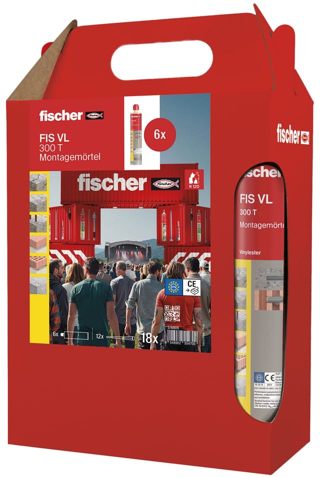 Injektionsmörtel FIS VL 300 T Sixpack