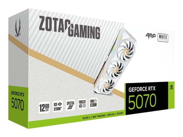 GeForce RTX 5070 AMP WHITE Edition, Grafikkarte