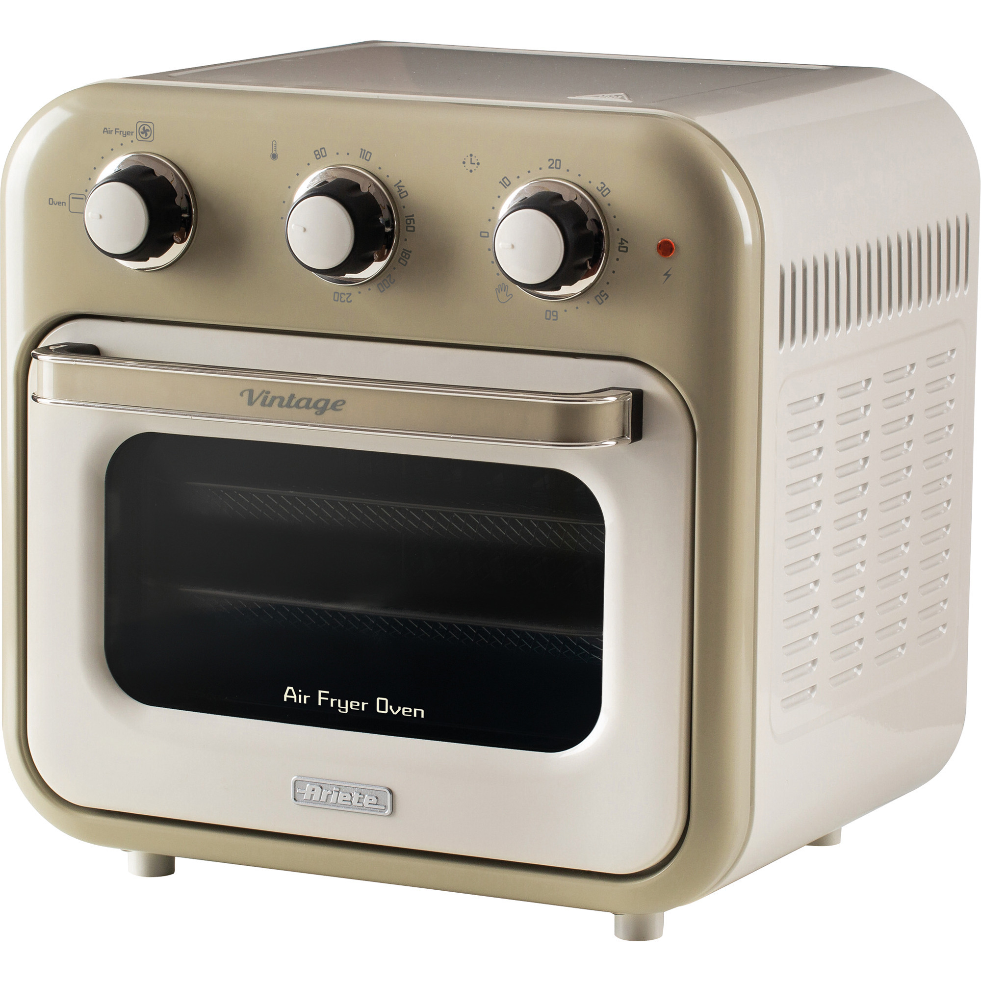 Heißluftfritteuse und Mini-Ofen 3in1 Vintage Beige