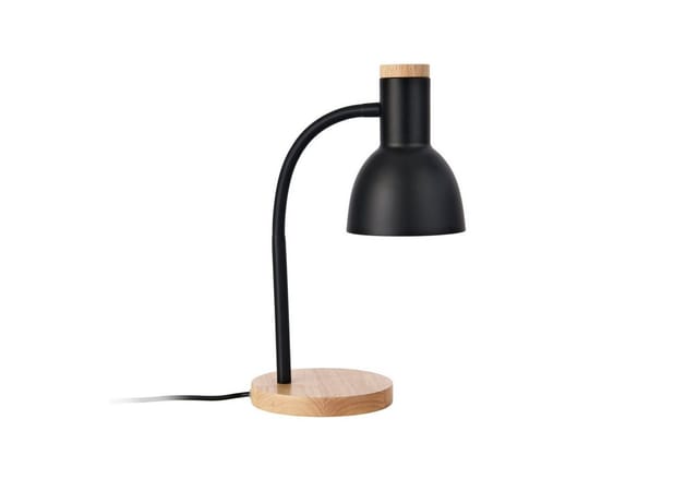 Tischleuchte Woodley Schwarz [ Lux.pro