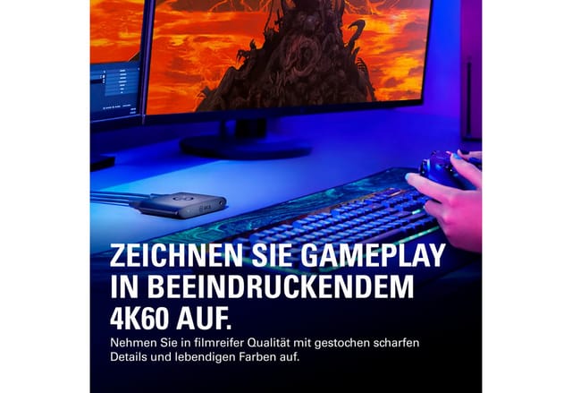 Elgato 4K X, Capture Karte