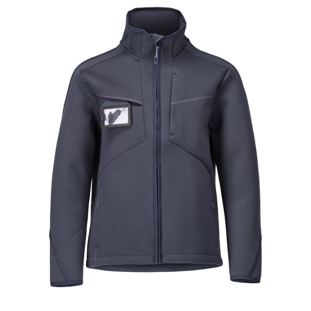 Soft Shell Jacke, Moderne Passform Soft Shell Jacke Gr. 4xl, Schwarzblau - Mascot