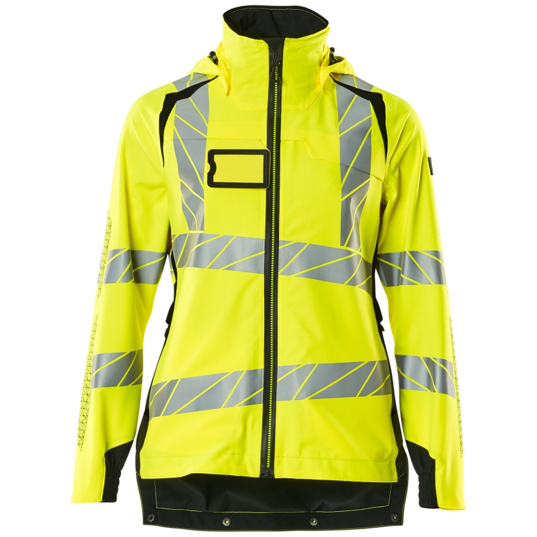 Accelerate Safe Damen Hard Shell Jacke 19011-449 Gr. 2xl Hi-vis Gelb/schwarz - Mascot
